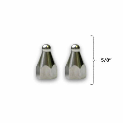 FULL TITANIUM CONTACT POINT 5/8" SET_FEMALE